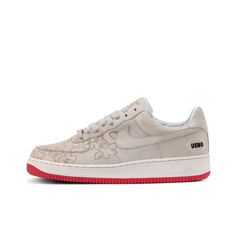 Nike Air Force 1 'Ueno Sakura' Slip Resistant Low Top Skateboard Shoes Men's Beige-0