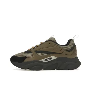 DIOR B22 Khaki Black Calfskin