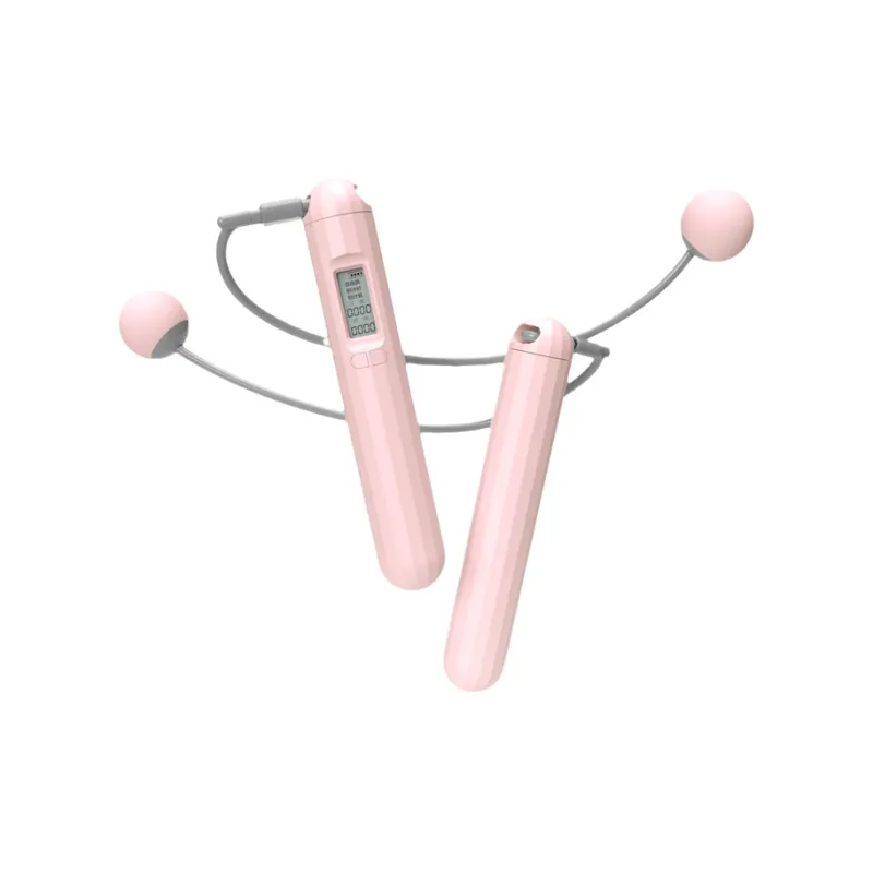JOINFIT Fitness Training Smart Counting Jump Ropes Adults PVC+TPR Cordless Ball Head PP Controller 3.2cm-0