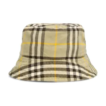Burberry Checked Bucket Hat