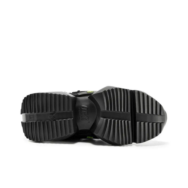 OGR Mecha Classic 2.0 Collection Low-Top Chunky Sneakers Unisex Hard Core Black-4