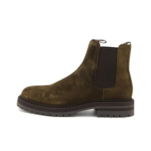 COMMON PROJECTS Suede Chelsea Boots