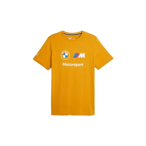 PUMA BMW M Motorsport T-Shirts Men Yellow