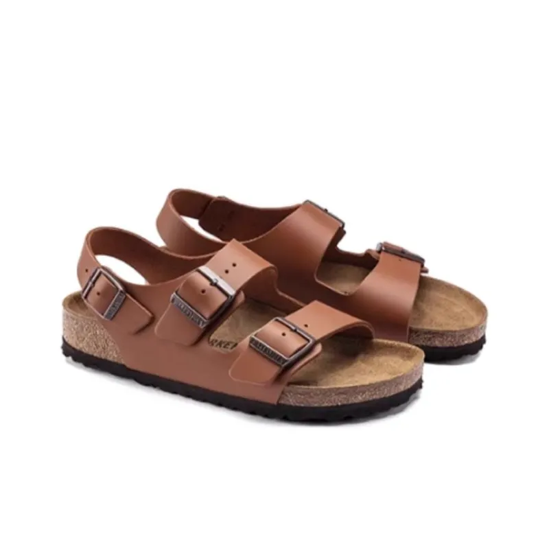 Birkenstock Milano Strap Sandals Unisex Brown Regular-2
