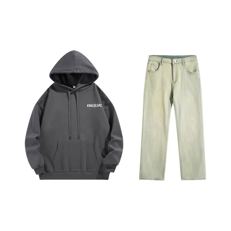 Kingsgspc Sweatshirt Set Unisex-25