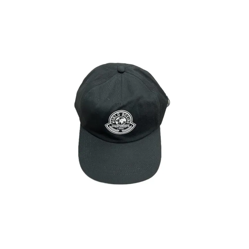 Moncler Cotton Baseball Caps Unisex Black-0