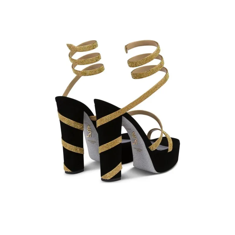 René Caovilla Cleo 155mm Platform Sandals-4