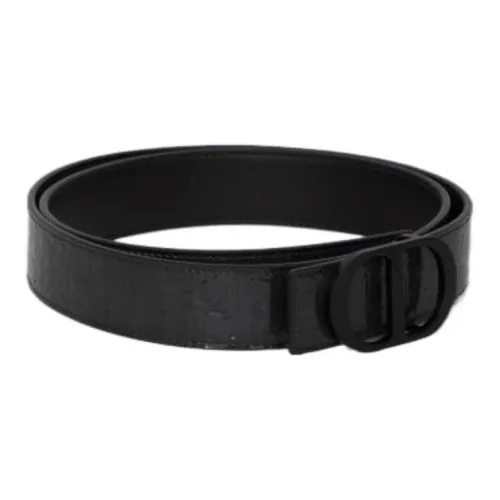 DIOR Logo Plaque Belt