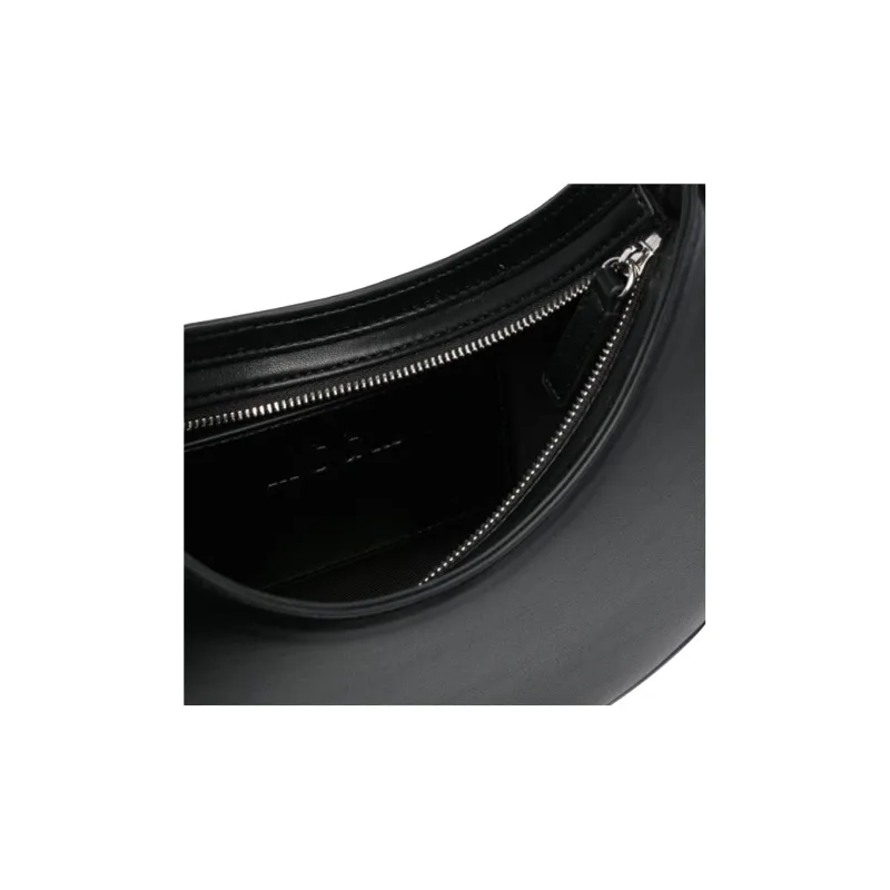 MSGM Curved Zip-fastening Shoulder Bag-5