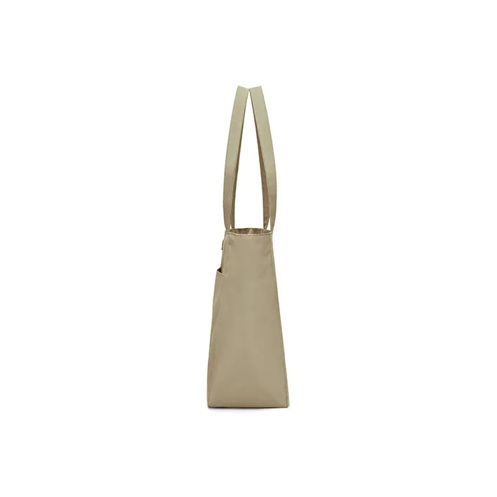 MAKEUP KITTEN Nylon Fabric Shoulder Bag Large Size Women's Light Apricot-3