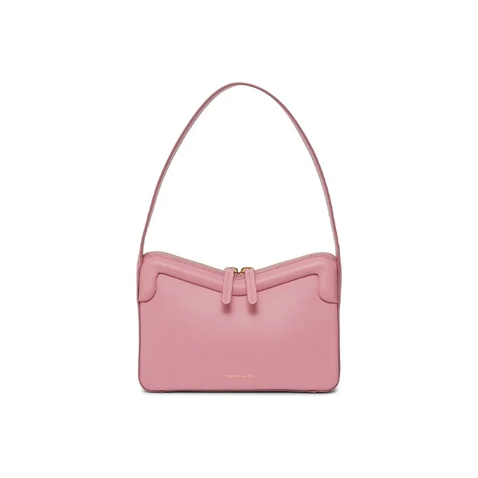 MANSUR GAVRIEL Calfskin Handbag Shoulder Bag Women's Flamingo Pink-0