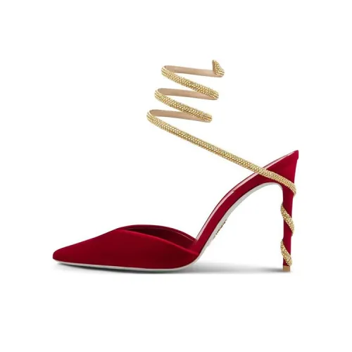 RENE CAOVILLA Margot High Heels Women's Red