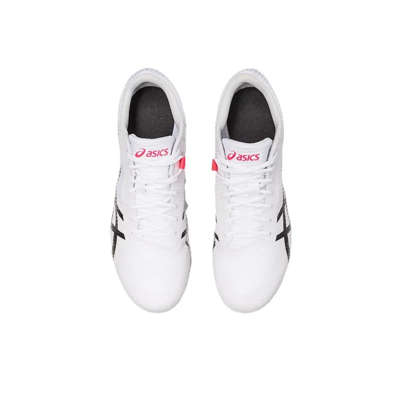 Asics Durable Breathable Low Top Running Shoes Unisex White Black Japan Version-4