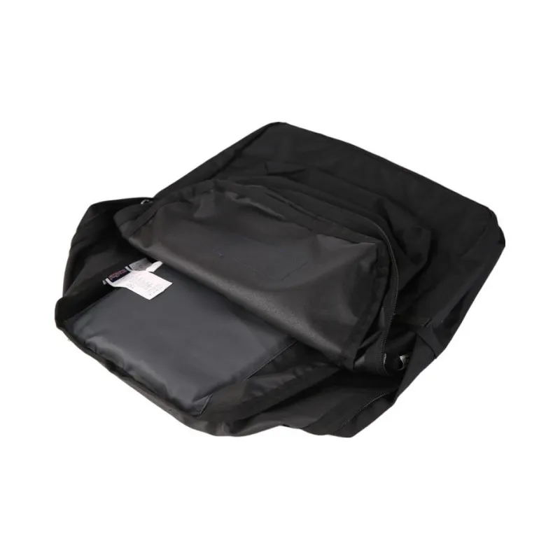 JanSport Polyester Backpack Regular Unisex Black-4
