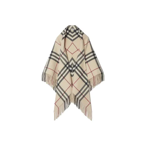 Burberry Vintage check Wool Cape