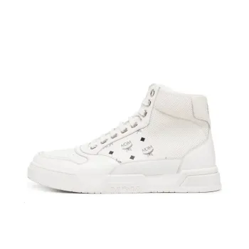 MCM Skyward Monogram High top Sneakers