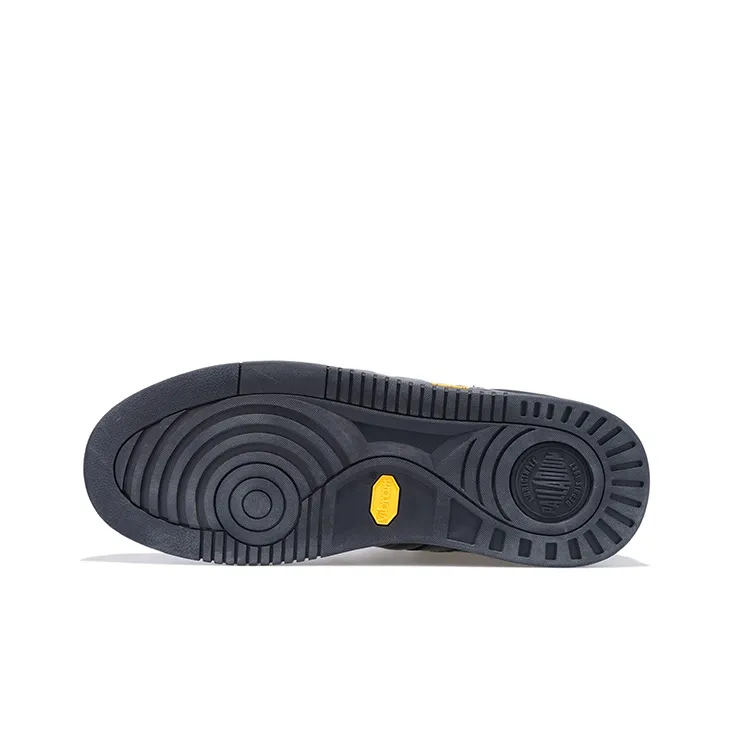 Palladium Paladin Anti Slip Wear Resistant Low Top Skateboard Shoes Men's Black-3