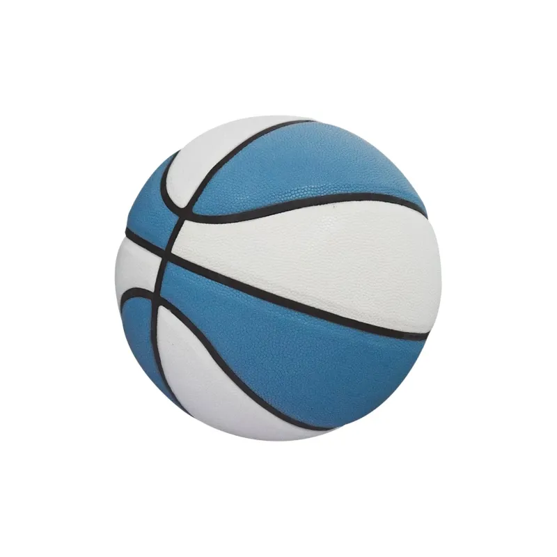PUSHOVER PU Basketball Blue White Size 7 Training-19