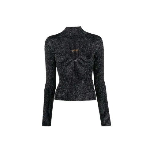 VERSACE JEANS COUTURE Sweaters Women's Black