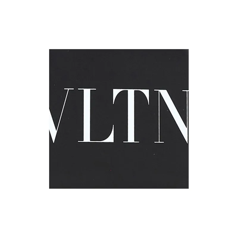 Valentino Cow Leather Clutches Wallets Men's Black-4