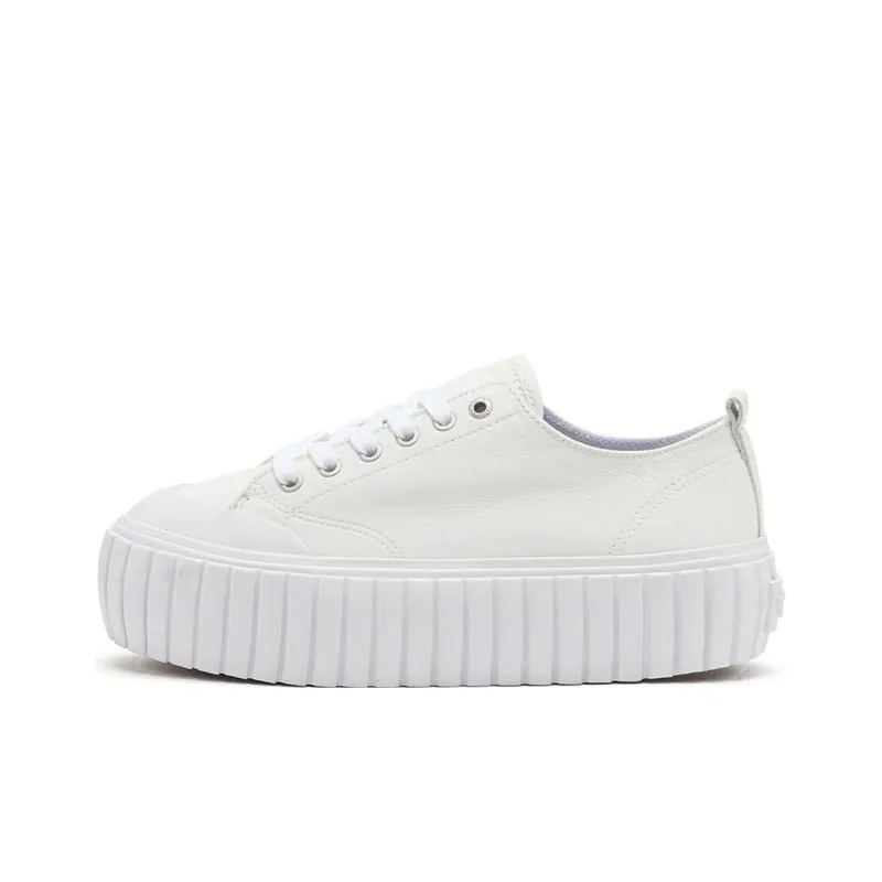 DIESEL S-Hanami Low-Top Skateboard Shoes Women's White-0