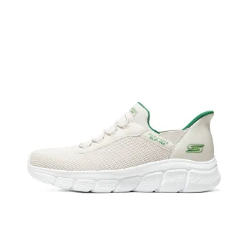 Skechers Bob's Slip Ins 'White Green'