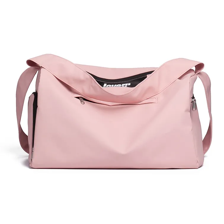 LOVERPUSS Polyester Portable Crossbody Travel Bag Storage Swim Bag Beach Bag Gym Bag Medium Size Unisex Multicolor-7