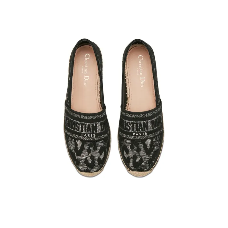 DIOR Women's Granville Espadrille 'Mizza - Metal Grey'-4