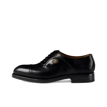 GUCCI Dress Shoes Men Low Top Black