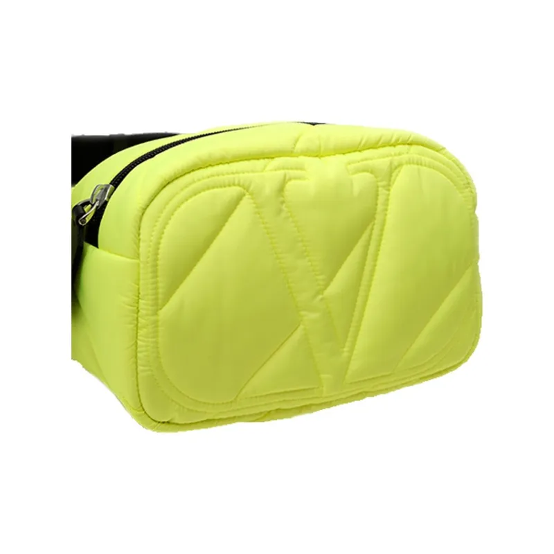 Valentino Polyester Sling Bag Crossbody Bag Fanny Pack Men's Neon Green-3