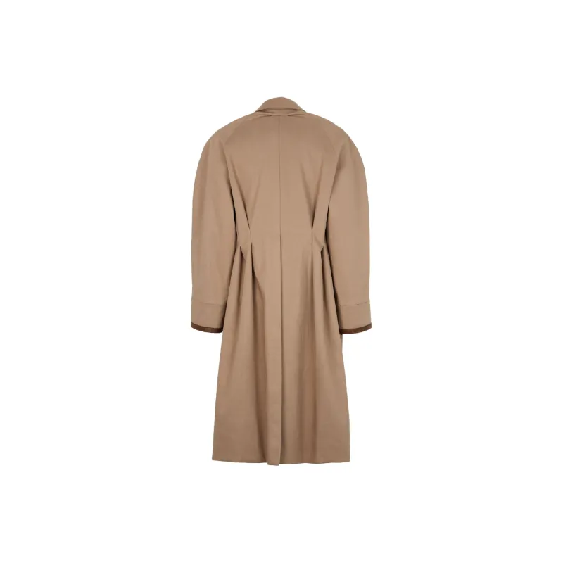FENDI Button up Mid length Trench Coat-2