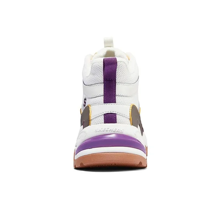 Skechers Stamina Shoes 'White Purple' Women's-4