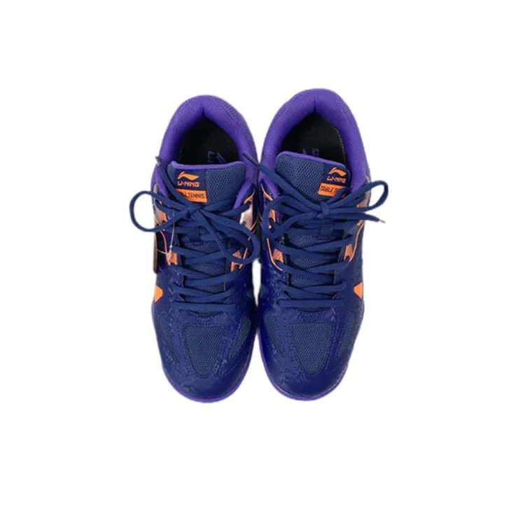 LiNing Hawkeye Cushioning, Wear Resistant Low Top Training Shoes Unisex Navy-3