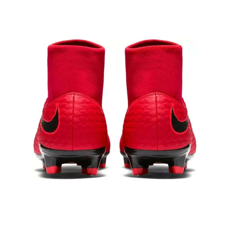 Nike HYPERVENOM PHELON 3 DF FG Firm Ground 'University Red'-4