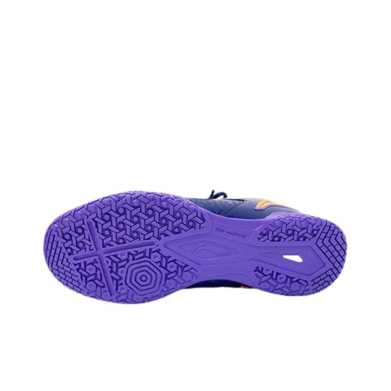 LiNing Hawkeye Cushioning, Wear Resistant Low Top Training Shoes Unisex Navy-4