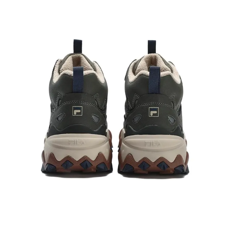 FILA Vintage Sport Sneakers 'Olive Green White'-3