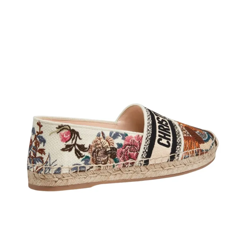 DIOR Granville Flat Shoes Women's Beige-4