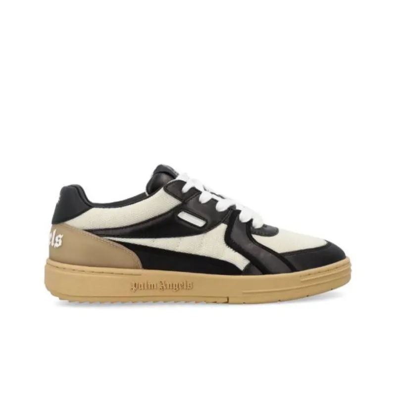 PALM ANGELS Palm University Sneaker White Black-1