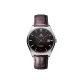 Black Dial Leather Strap 21OR-70-ST-ST21-BKBN