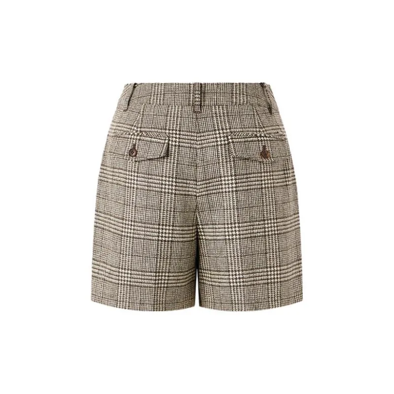 HAZZYS Casual Shorts Women's Brown-1