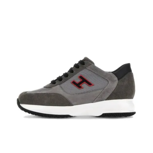 HOGAN Interactive³ Low-Top Sports Casual Shoes Mens Black