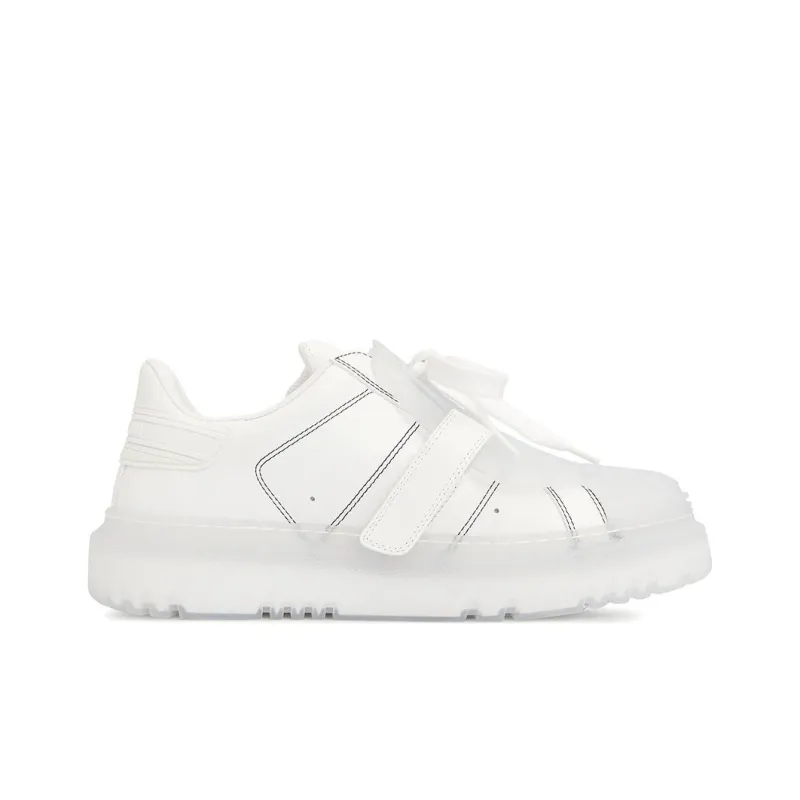 DIOR ID Shell Shoes Low Top Stylish Skateboarding Shoes Women's White-1