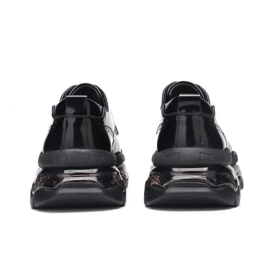 U7 Men's Casual Shoes Men's Black-3