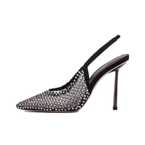 Le Silla Gilda Mesh-panel 110mm Pumps