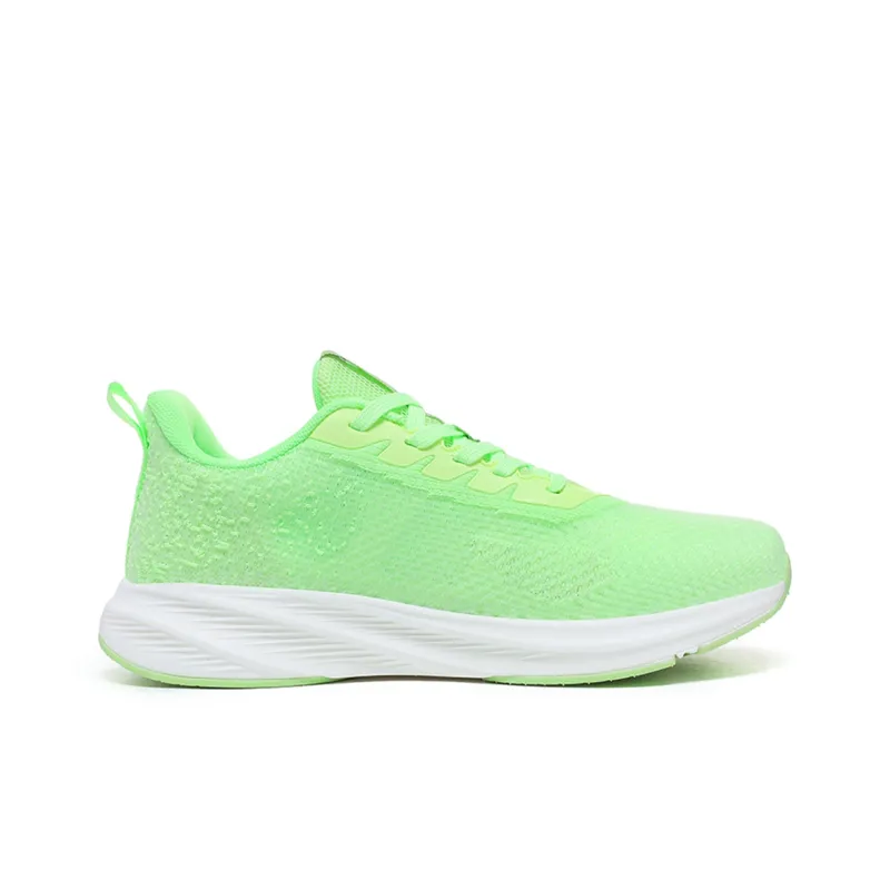 BTE Cushioning Rebound Wear Resistant Lightweight Breathable Slip Resistant Low Top Casual Running Shoes Unisex Green-2