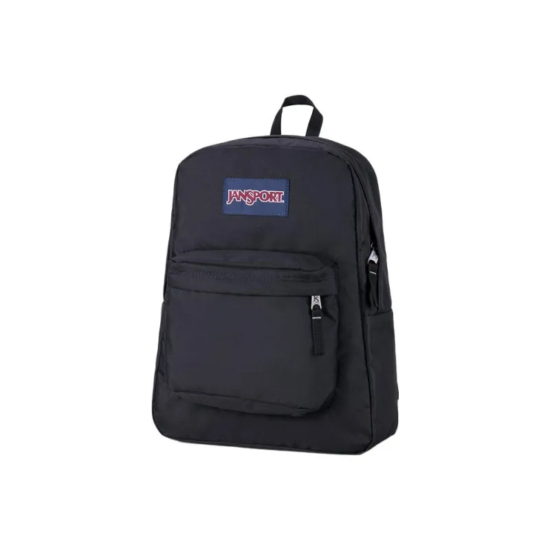 JanSport Polyester Backpack Regular Unisex Black-1