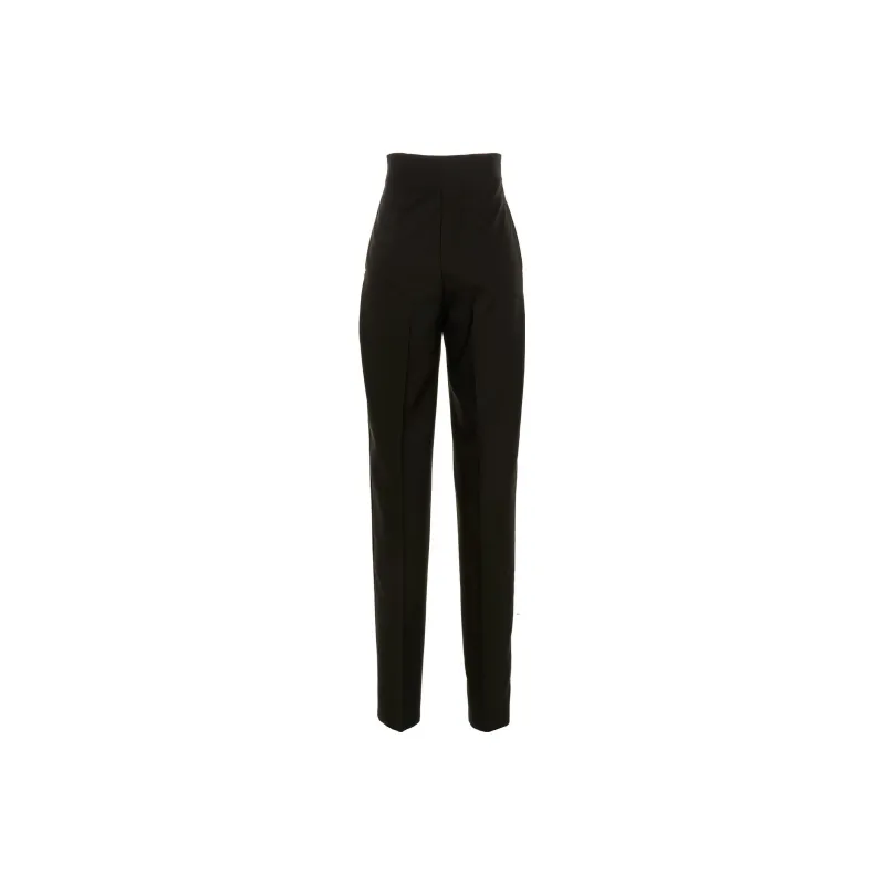 WEEKEND MaxMara SS23 Casual Pants Women's Black-1