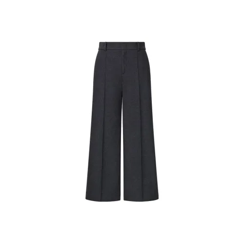 UNIQLO X Clare Waight Keller Co-branded Collection Casual Pants Women's Dark Gray