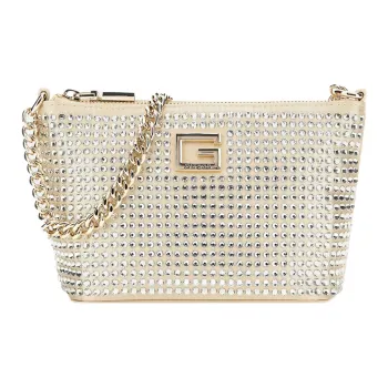 GUESS Synthetic Material Handbag, Shoulder Bag Mini Women's White
