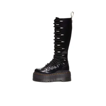 Dr.Martens Knee high Boots Women's Black Butter